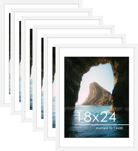 Vista 39 de PEALSN - Juego de 6 portarretratos de 5 x 7 pulgadas para fotos de 4 x 6 pulgadas con paspartú/5 x 7 pulgadas sin paspartú, para montaje en Negro