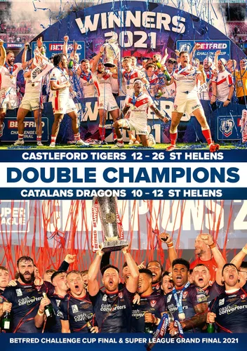 Vista 2 de Double Champions - Betfred Challenge Cup Final & Super League Grand Final 2021 DVD