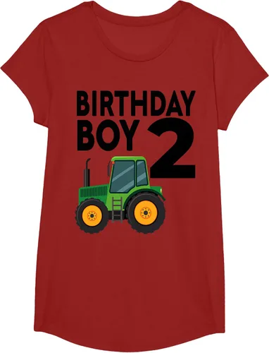 Vista 3 de Camiseta familiar para fiesta de 2 años de edad para niños, Blanco, Kids 2