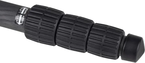 Vista 4 de SLIK PRO Pod CF-834 Monopod de fibra de carbono de 64 pulgadas de alto (618-834) - Se pliega hasta 19 pulgadas, pesa 1.1 libras, soporta 13 libras