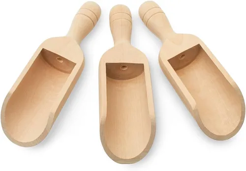 Vista 12 de Cucharas pequeñas de madera para recipientes de alimentos y tarros, cucharadita medidora, mini cuchara de café de madera para café molido, sales