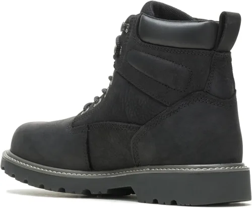 Vista 3 de Wolverine Floorhand Botas de trabajo impermeables con punta de acero de 6 pulgadas Negro