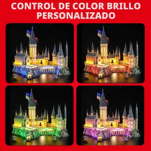 Vista 2 de BRIKSMAX Kit de iluminación LED para el Castillo de Hogwarts de Harry Potter - Compatible con el modelo de bloques de construcción Lego 71043 - No