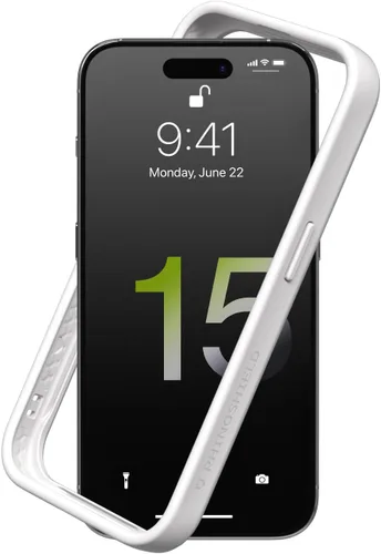 Vista 7 de RhinoShield Funda protectora Compatible con [iPhone 15 Pro Max] CrashGuard - Funda protectora de diseño delgado absorbente de golpes 3.5M / 11
