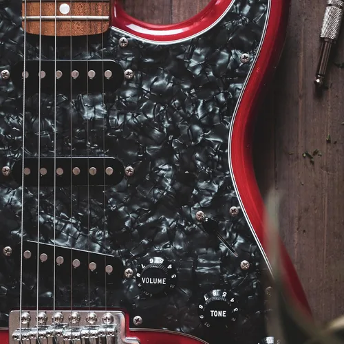 Vista 3 de MAXCHEER Alnico - Pastillas de 5 Strat para guitarra eléctrica Strat Squier para guitarra eléctrica Strat Squier (negro)