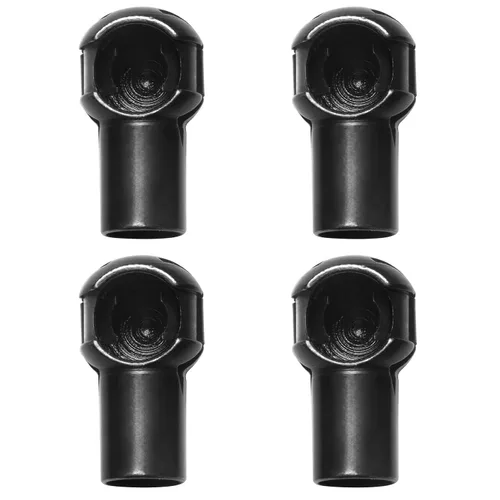 Vista 4 de ARANA Accesorios de extremo de bola de nylon del zócalo de la bola de 10MM, con rosca M6 4pcs recto desmontable elevación junta conector