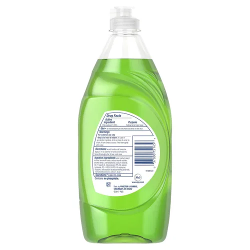 Vista 2 de Dawn Ultra - Líquido antibacteriano para lavavajillas, 2 unidades, flor de manzana, 19.4 (38.8 onzas líquidas en total)