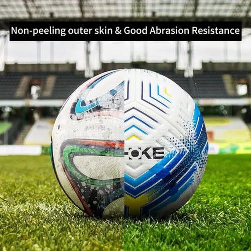 Vista 4 de SHOKE Balones de fútbol Futuro Diseño Mecánico Serie Extrema Juego Compuesto Pelota de fútbol Tamaños 5 Entrenamiento Fútbol en varios