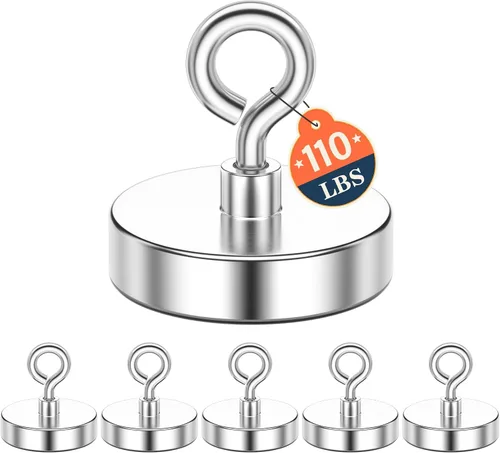 Vista 8 de FINDMAG Ganchos magnéticos, 28LB+ Ganchos magnéticos para cabinas