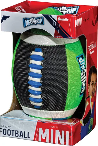 Vista 9 de Franklin Sports Fútbol pequeño de espuma de esponja, Grip-Tech - Fútbol juvenil con tamiz y pegajosidad, cubierta de fácil agarre, perfecto