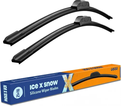 Vista 43 de Escobillas limpiaparabrisas repelentes al agua de 13"+13" de repuesto para JEEP Wrangler TJ 2006 2005 2004 2003 2002 2001 2000 1999 1998 1997