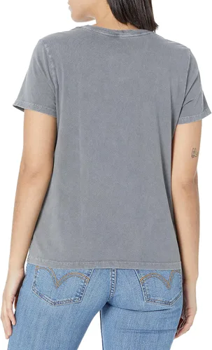 Vista 2 de Lucky Brand Corvette Classic Crew - Camiseta de manga corta para mujer