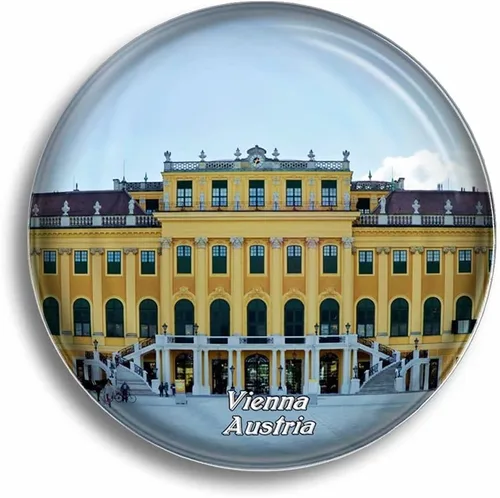 Vista 8 de Imán de nevera Austria Salzburgo Altstadt Imanes de vidrio para recuerdos de refrigerador, lindo imán de cristal decorativo para pizarra blanca