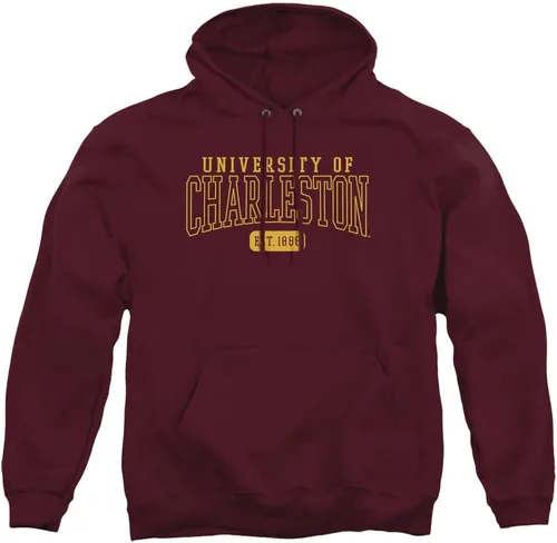 Vista 236 de LOGOVISION Colección de sudaderas con capucha unisex con diseño oficial de Collegiate Est. Date para hombres y mujeres