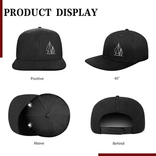 Vista 29 de Puerto Rico Hat Snapback Hats for Men Women, Puerto Rico Flag Design, Anjustable Trucker Cap Flat Brim