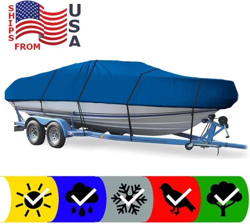 Vista 2 de SBU - Funda para barco, color azul