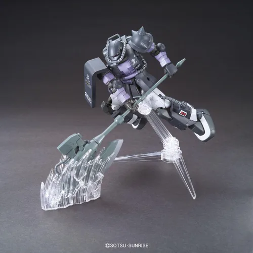 Vista 5 de Bandai Hobby HG The Origin #05 Zaku II Ortega Custom Gundam The Origin, multicolor, 8", Modelo: 196697