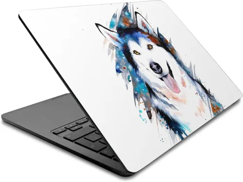 Vista 11 de Head Case Designs Officially Licensed Pixie Cold Fox Animals Vinyl Sticker Skin Decal Cover Compatible with MacBook Air 13.6" A2681 (2022)
