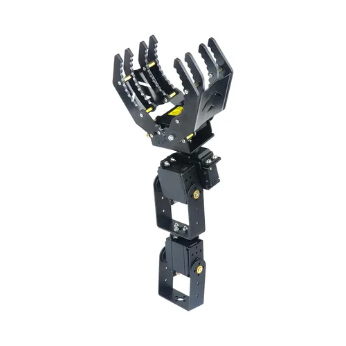 Vista 2 de Robot Kit XiaoR Geek 4 DOF Brazo robótico con servo para arranque