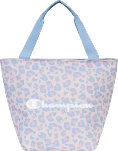 Vista 8 de Champion Lonchera térmica para niños con asa de transporte, bolsa enfriadora sin fugas para uso diario, color aguamarina, Skyway, rosa, coral