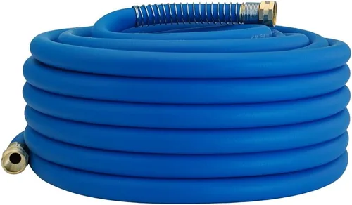 Vista 36 de Wiseflow Leader Hose Manguera de agua resistente de 3 x 5/8 pulgadas con accesorios de latón macho a hembra, extensor de manguera corta para carrete