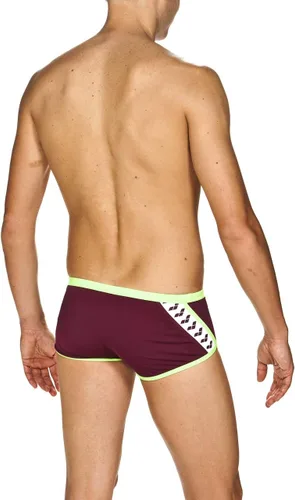 Vista 4 de ARENA Traje de baño corto para hombre Team Stripe de cintura baja MaxLife