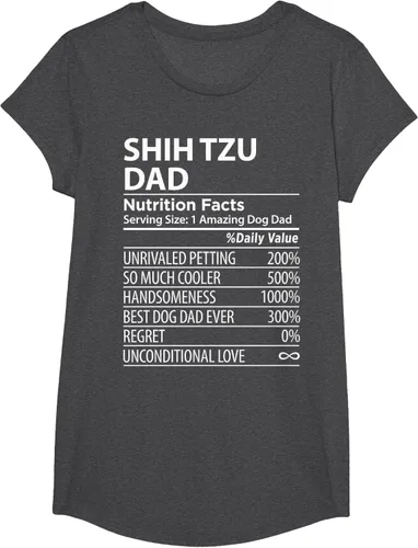 Vista 47 de Shih Tzu Dad - Camiseta divertida para dueño de perro Shih Tzu, Negro