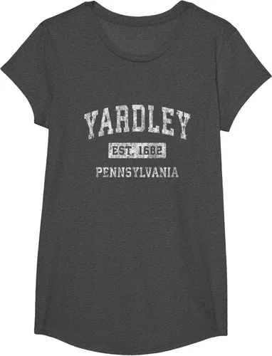 Vista 43 de Yardley Pennsylvania PA - Camiseta de manga corta, diseño deportivo