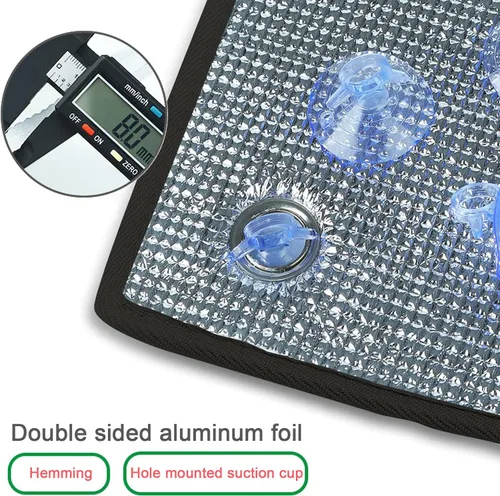 Vista 2 de Película aislante de película aluminizada, película opaca total para ventana con control de calor, antirreflejos, bloqueo solar, película