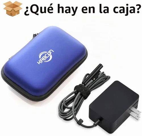 Vista 2 de Cargador compatible con Surface Go/Go 2/Go 3 Surface Pro 4/Pro 3 Core m3