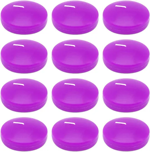 Vista 12 de Velas flotantes rosas de 10 horas, grandes de 3 pulgadas, sin aroma, sin goteo, de cera para piscina y agua, velas flotantes para jarrones, centros