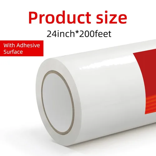Vista 8 de WELSTIK Protector de alfombra transparente de 24 pulgadas x 200 pies de un solo rollo. Protector de alfombras de plástico resistente y limpio