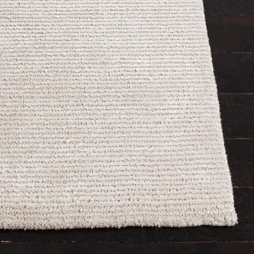 Vista 3 de SAFAVIEH Himalaya Collection - Alfombra de pasillo, 2 pies 3 pulgadas x 6 pies, beige, hecha a mano de lana y viscosa, ideal para zonas de alto