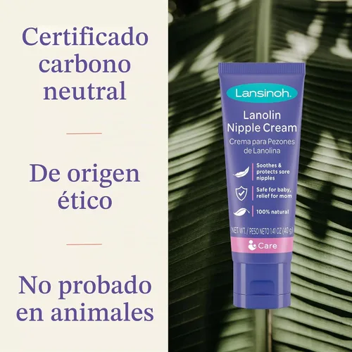 Vista 5 de Lansinoh HPA Lanolina para madres lactantes, 1.41 onzas (paquete de 2) – El embalaje puede variar