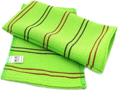 Vista 3 de SongWol - Paquete de 10 toallas de baño exfoliantes para baño y ducha, de piel coreana, grandes, ropa de lavado para exfoliantes, hechas en Corea