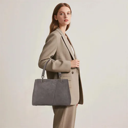 Vista 2 de KouLi Buir Hobo, bolsos y bolsos de piel sintética hombro, bandolera, asa superior, bolsas de mano para mujer