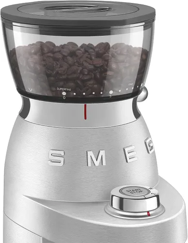 Vista 9 de SMEG Molinillo eléctrico de café expreso, acero inoxidable