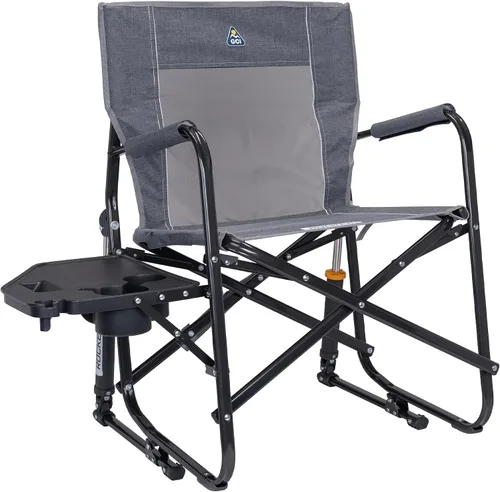 Vista 22 de GCI Outdoor Freestyle Rocker XL Silla de camping - Negro