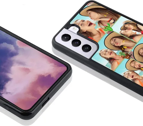 Vista 4 de Funda personalizada para teléfono con múltiples imágenes, funda personalizada de collage con Galaxy S22 S21 S20 FE ULTRA PLUS NOTE 20 ULTRA 10 PLUS