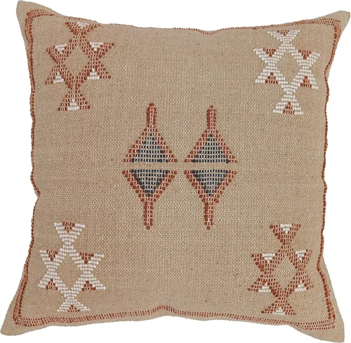 Vista 8 de Trade Star Hermosa Funda de Cojín Artesanal de Granja Funda de Cojín de Kilim Sabra 100% Algodón Funda de Cojín de Diseño para Decoración de Otoño