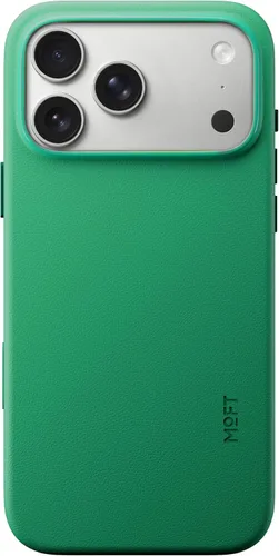 Vista 64 de MOFT Snap Case MOVAS™ para iPhone 16 Pro Max, compatible con MagSafe, funda magnética de cuero vegano premium con sensación suave, color duradero