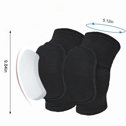 Vista 5 de Regalos de voleibol para adolescentes y niñas, accesorios de voleibol para jóvenes, rodilleras de voleibol y bolsa con cordón