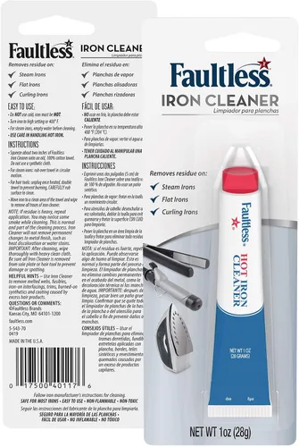 Vista 2 de Faultless Starch 40110 Limpiador de plancha caliente Faultless 1oz (28 gramos)