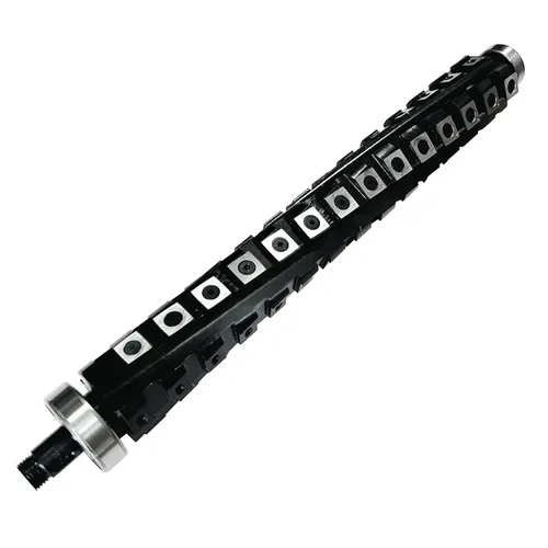 Vista 5 de FOXBC Cabezal de corte helicoidal en espiral de 13 pulgadas para cepilladora DeWalt DW735 DW735X