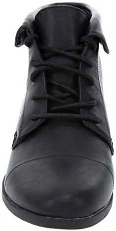Vista 9 de London Fog Crissy Dress Botines de mujer con cordones y cuello