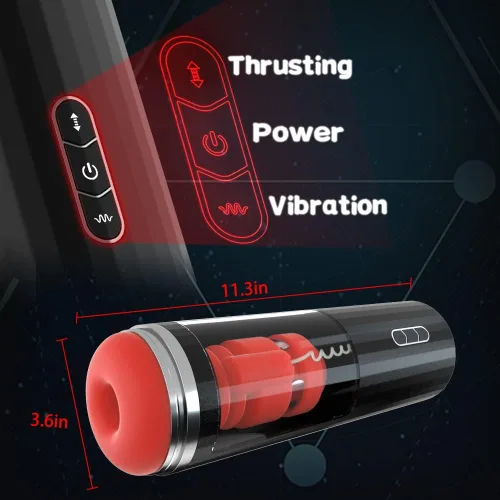 Vista 6 de Máquina sexual automática de mamada, masturbadores masculinos, juguetes sexuales para adultos para placer sexual de hombres, juguete sexual