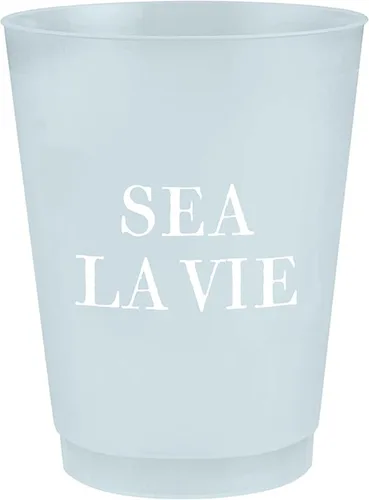 Vista 17 de Santa Barbara Design Studio Party Shot Glass - 10 vasos reutilizables de plástico sin BPA, 2 onzas, tequila de sal y lima