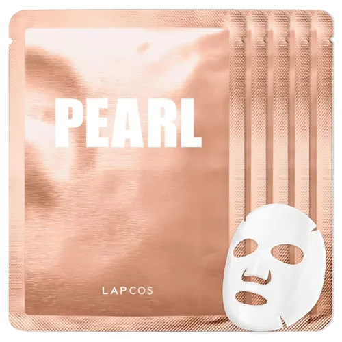 Vista 16 de LAPCOS Máscara de hojas de aloe, máscara facial diaria con pepino y gel de aloe para calmar e hidratar la piel, favorita de la belleza coreana