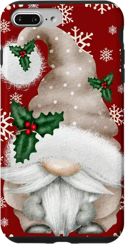 Vista 12 de Aesthetic Snowflake Cute Winter Gnome for Christmas Grandma Case for iPhone 17