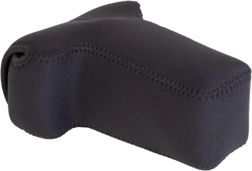 Vista 11 de OP/TECH USA Soft Pouch – Estuche compacto para cámara digital, bolsa ligera para accesorios, elegante funda de neopreno para DSLR, perfecta